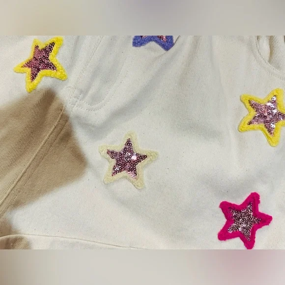 Fantastic Fawn women’s sequin shorts, new with tags, size Medium, so cute! - Picture 2 of 2